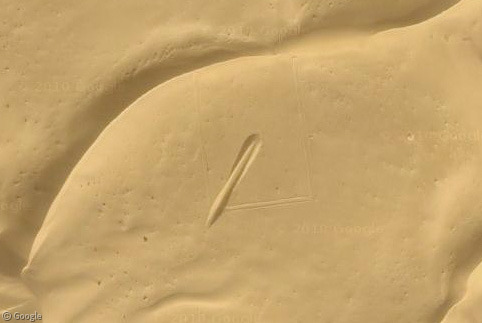Mystery Sand Formation (Desert Week 2011)