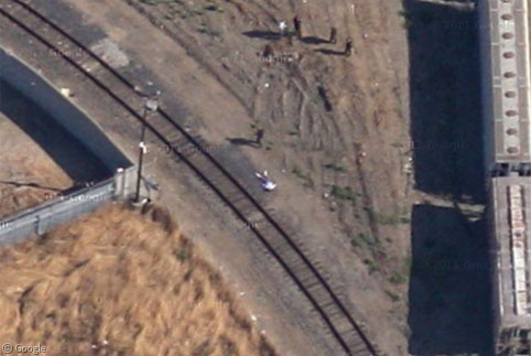 Google Maps publishes aerial images of murder scene