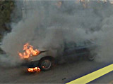 Burning Car