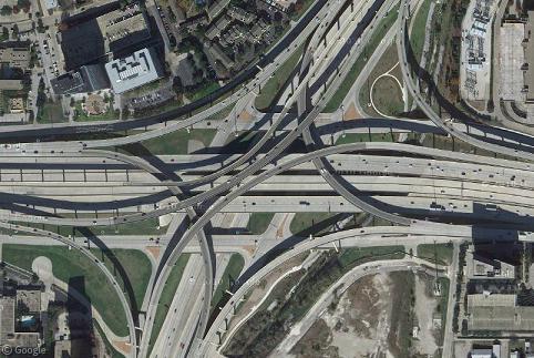 Dallas’ High Five Interchange